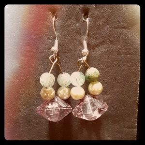 New hand beaded earrings